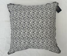 Image of Bedeck of Belfast Miya Cushion, Chambray Blue 50cmx50cm