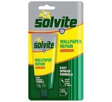Image of Wallpaper Repair Paste Solvite Tube Adhesive-Border Overlap Extra Strong Glue-UK