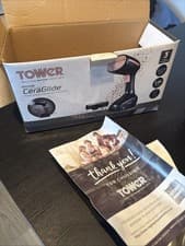 Image of Tower T22014RGB Handheld Garment Steamer Black/Pink