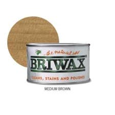 Image of Briwax Original Wax Polish Cleans Stains Natural Wood Furniture Restorer Paste
