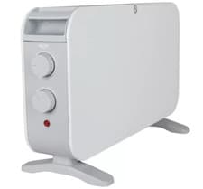 Image of Bush Convector Heater 2kw Electric Thermostat Control 3 Settings - SCREW MISSING