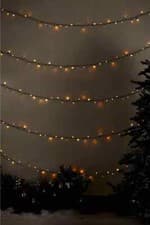 Image of Warm White Christmas Lights LED IP44 Outdoor Indoor 720 8521