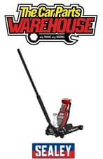 Image of Sealey Trolley Jack 2/3 Tonne Low Profile/High Lift with Rocket Lift - 3200LEHL