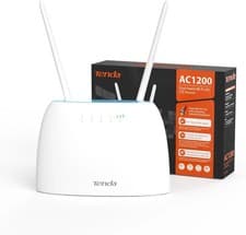 Image of Tenda 4G09 4G LTE Router Dual Band AC1200 Gigabit WiFi SIM New Sealed
