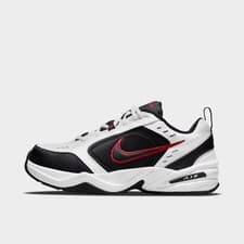 Image of Nike Air Monarch IV (Wide Width 4E) White/Black/Varsity Red 416355 101