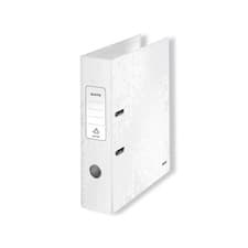 Image of Leitz 180 WOW Lever Arch File A4 80mm White Stationery (Pack Of 10) 1005001