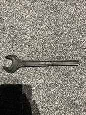 Image of Kennedy Metric 22m Open Ended Spanner Chrome Vanadium Black New