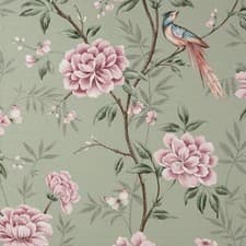 Image of Fine Decor Akina Floral Wallpaper Flowers Birds Leaves Modern Textured Vinyl