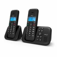 Image of BT 3960 Twin Cordless Phone Call Blocking Answering Machine BNIB