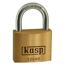 Image of Kasp K12540 Premium Brass Padlock 40mm