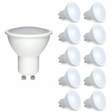 Image of 12x GU10 7W LED Light Bulb Spotlight Lamp Warm white 3500K Equals 70W Halogen