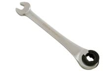 Image of LASER 4899 Ratchet Flare Nut Wrench 8mm Chrome Vanadium Steel For Brake Line