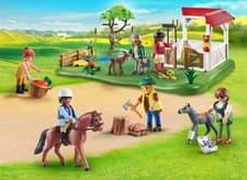 Image of Playmobil Country Life Set 70978 Horse Ranch Create My Figures New No Box