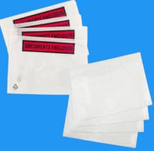 Image of Documents Enclosed Wallets Envelopes Printed Plain Self Adhesive A7 A6 A5 DL