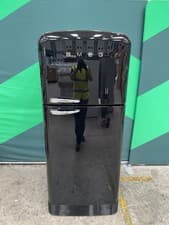 Image of Smeg Fridge Freezer Black FAB50RBL5 50's Retro Style Black #391264