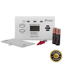 Image of Kidde Carbon Monoxide Detector K7DCO 7DCO, 10 Year Life Battery CO Digital Alarm