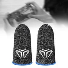 Image of Phone Gaming Finger Sleeves Anti Sweat Gaming Finger Sleeves for Mobile Game
