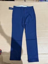 Image of Polo Ralph Lauren Performance Slim Fit 38x32 Navy Trousers New with Tags