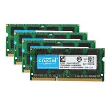 Image of Crucial 8GB 16GB DDR3/3L 1333 1600 1866 MHz 204pin SODIMM RAM Laptop memory