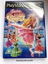 Image of PS2 Barbie in the 12 Dancing Princesses UK Pal, Brand New & Sony Factory Sealed