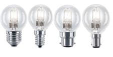 Image of 10 X Eveready / Status Eco Halogen Clear Golf Light Bulb Bayonet B15 B22 E14 E27