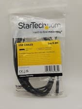 Image of StarTech.com USB 2.0 Cable, Male USB A to Male USB B Cable, 3m