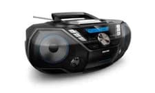 Image of Philips AZB798T/12  Black CD Soundmachine   Portable CD Boombox Radio all in one