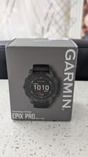 Image of Garmin Epix Pro (Gen 2) Men's 47mm Black Strap Smartwatch - Brand New ✅