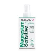 Image of BetterYou Magnesium Oil Sensitive 100ml Gentle Topical Spray for Muscle Relief
