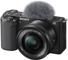 Image of Sony Alpha ZV-E10 24.2MP Mirrorless Camera - Black (E PZ 16-50mm f/3.5-5.6 OSS)