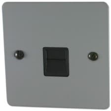 Image of G&H FLG33B Flat Plate Light Grey 1 Gang Master BT Telephone Socket
