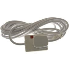 Image of Status 1 Way Extension Socket - White - 5M