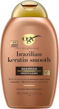 Image of OGX Brazilian Keratin Smooth Shampoo 385ml - Sulfate Free Straightening Sleek