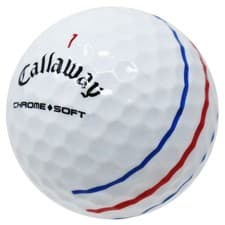 Image of 120 Callaway Chrome Soft Triple Track AAAAA/Mint Used Golf Balls