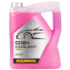 Image of COOLANT ANTIFREEZE G12+ RED READY MIXED 5L LONG LIFE GERMAN HI SPEC 1-20 LITRES