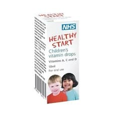 Image of Healthy Start Vitamins A, C , D Drops 10ml - For Babies And Toddlers -