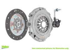 Image of Valeo 834086 Clutch Kit Fits Audi A3 Q3 TT Seat Alhambra Altea XL Skoda VW