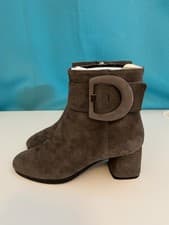 Image of Geox Respira Ladies Goat Suede Grey Boots