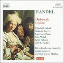 Image of Handel: Deborah by Elisabeth Scholl: New
