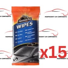 Image of (f) x15 NEW ARMORALL GLASS WIPES - PACK OF 20 - 37020ML BEST QUALITY