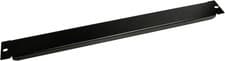 Image of 1U Rack Blanking Panel for 19" Servers, Black Steel – StarTech