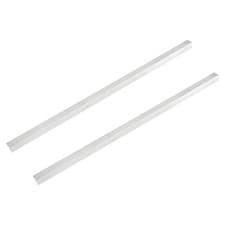 Image of 2 Pcs 1/2" Thick  x 1/2" Width x 12" Long Square 6061 Aluminum Flat Bar
