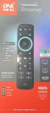 Image of One For All RC7935 remote control IR Wireless Soundbar, speaker, TV