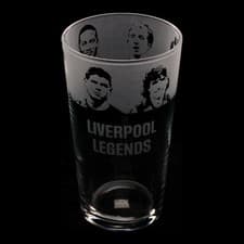 Image of Liverpool F.C. Legends | Pint Glass | Engraved | Gift | Present