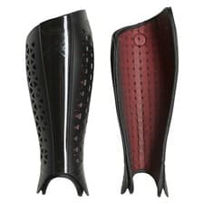Image of adidas Lux Hockey Shinguards Field Shin Guards Mens Black