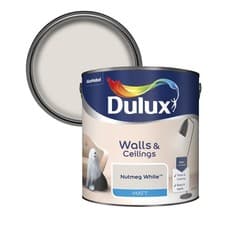 Image of Dulux Matt Smooth Creamy Emulsion Walls Ceilings Paint 2.5L Colours