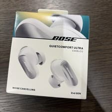 Image of Bose QuietComfort Ultra Headphones Earbuds (2nd Gen) Wireless In-Ear White New!