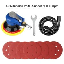 Image of 6" Air Random Orbital Palm Sander 150mm Dual Action Auto Body Orbit DA Sanding
