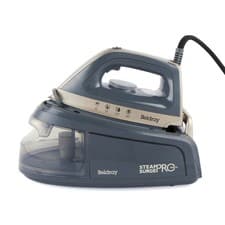 Image of Beldray Steam Iron Surge Pro XL 1.2L Water Tank Ceramic Soleplate Titanium