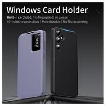 Image of Smart View Wallet Case for Samsung Galaxy S24 25 26 Ultra Book Folding Cover